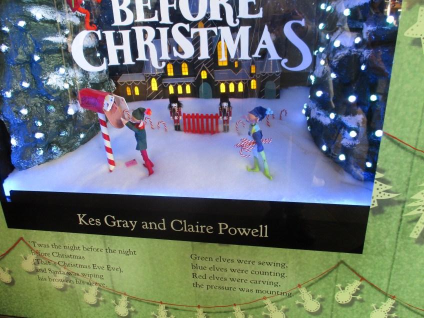 Christmas Window Display in Auckland