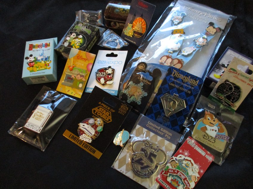 Collecting Disney Pins is fun