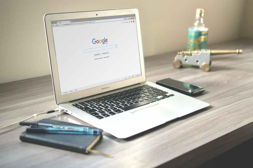 Search engine optimization will improve your website performance. light smartphone macbook mockup