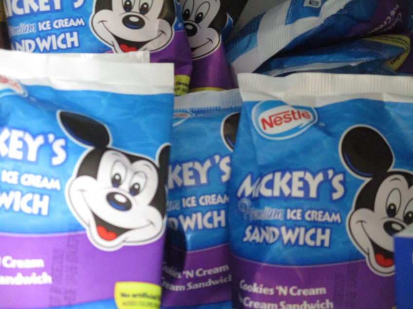 Attention Disneyland fans! Mickey Mouse ice cream sandwich bars available at Grocery Outlet for an insanely low price! This is not a drill.