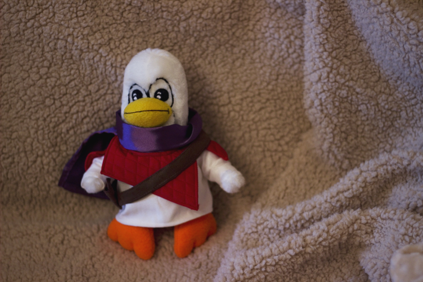 Trekker penguin for Ron Randall