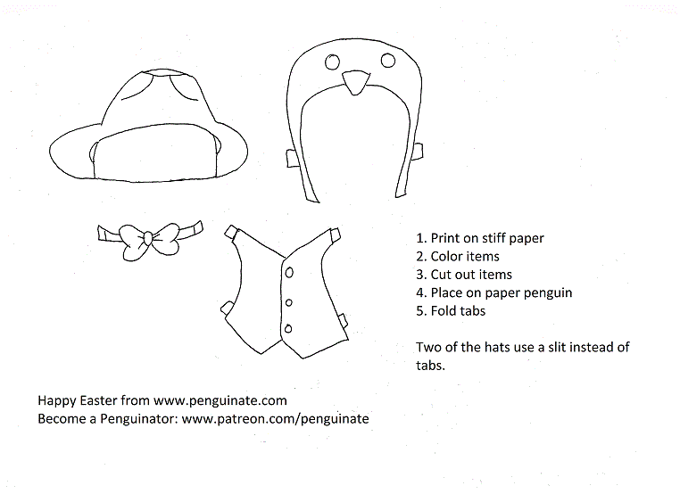 Penguin Paper Doll Easter pg 2 low res