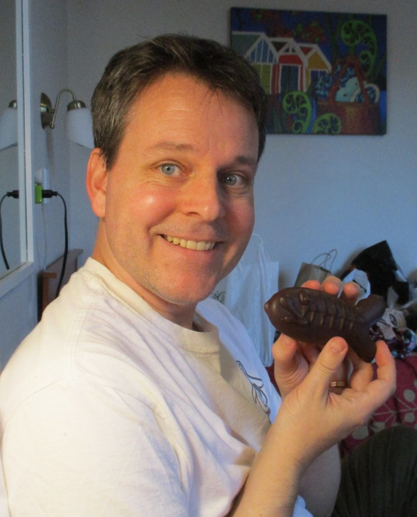 chocolate fish from Bohemein Fresh Chocolates