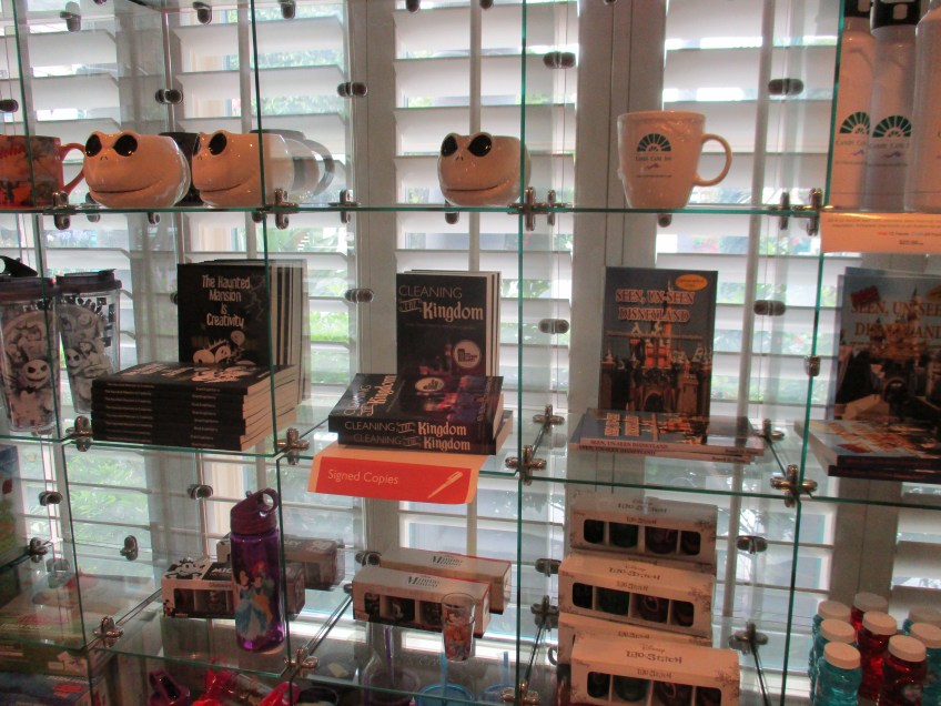 Disney books including cleaning the kingdom and the haunted mansion is creativity