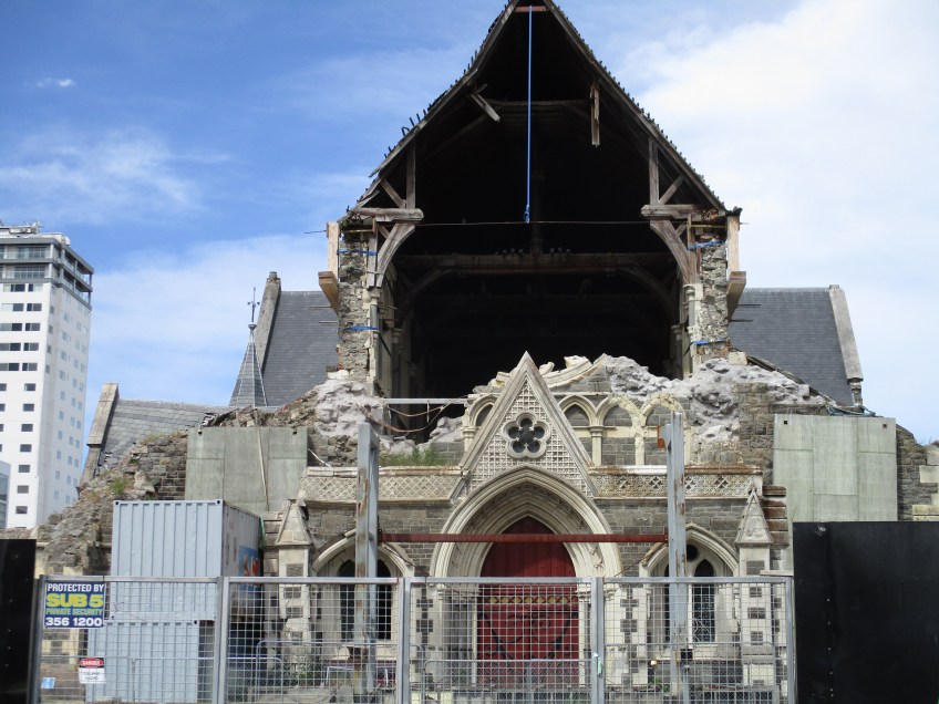 Christchurch Anglican Cathedral ruins