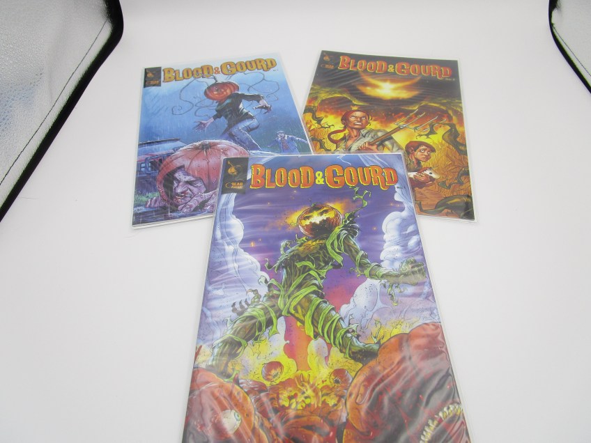 Blood and Gourd Comic Books 1 to 3