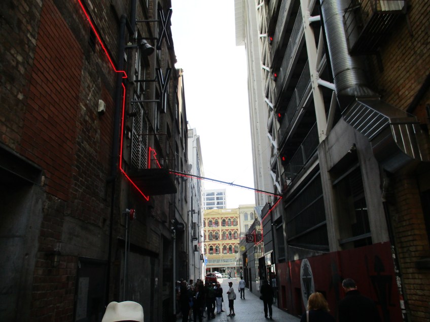 Auckland's Former Red Light District as outlined in art