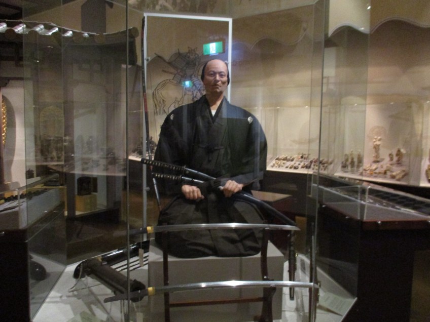 Samurai and his weapons