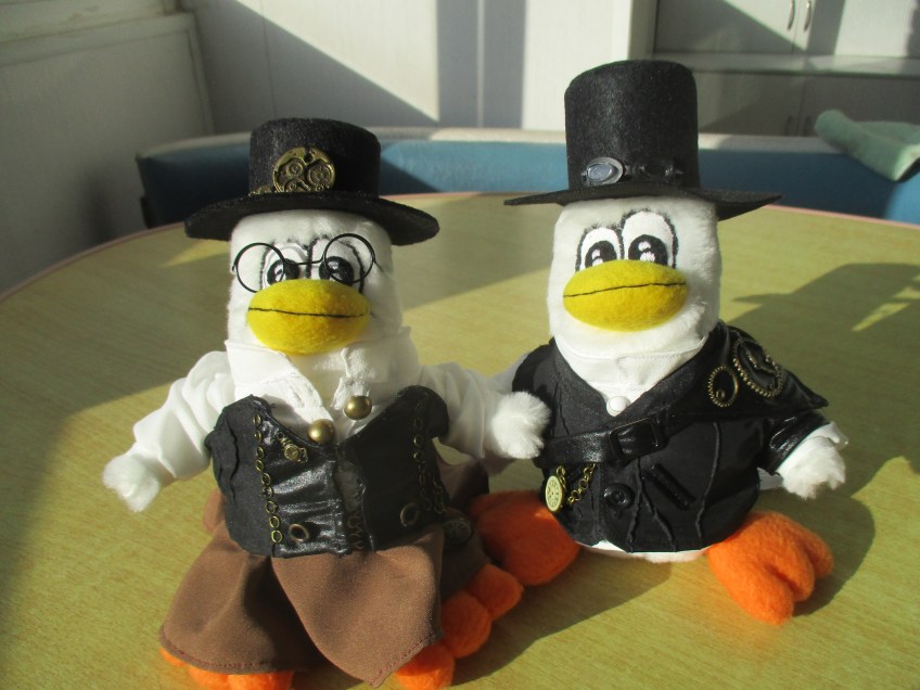 Nathaniel and Eudora Atwater, Steampunk Penguins
