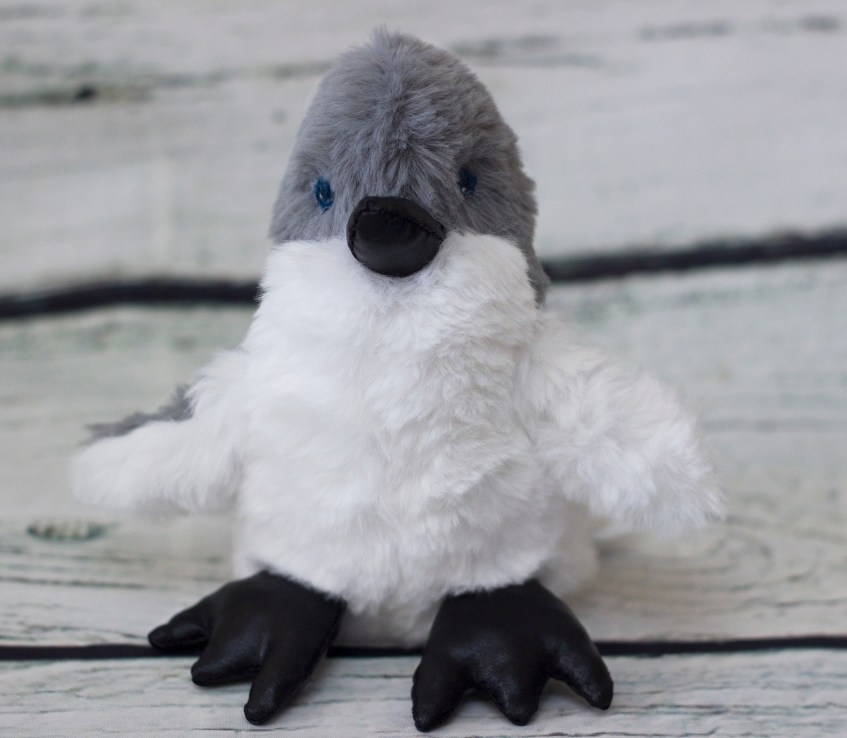 Little Leroy Blue Penguin Plushie Chick